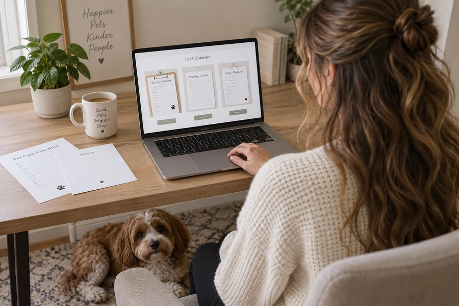 pet care printables