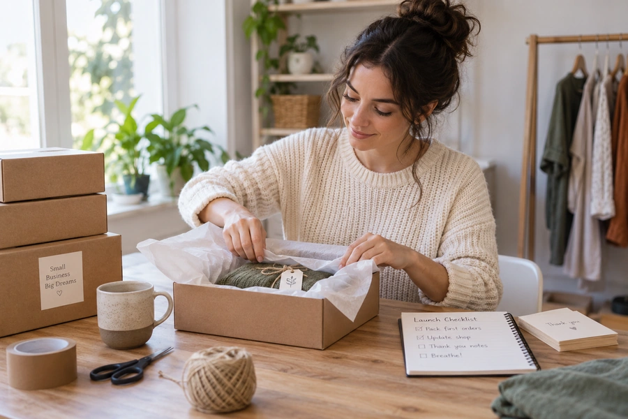 launch an online business